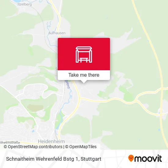 Карта Schnaitheim Wehrenfeld Bstg 1