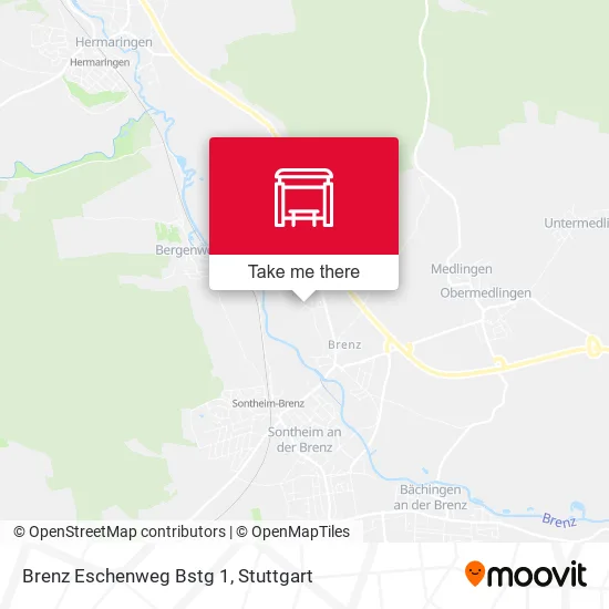 Карта Brenz Eschenweg Bstg 1