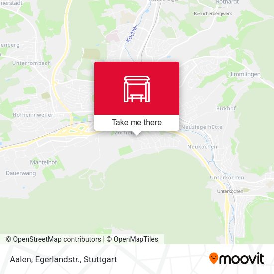 Карта Aalen, Egerlandstr.