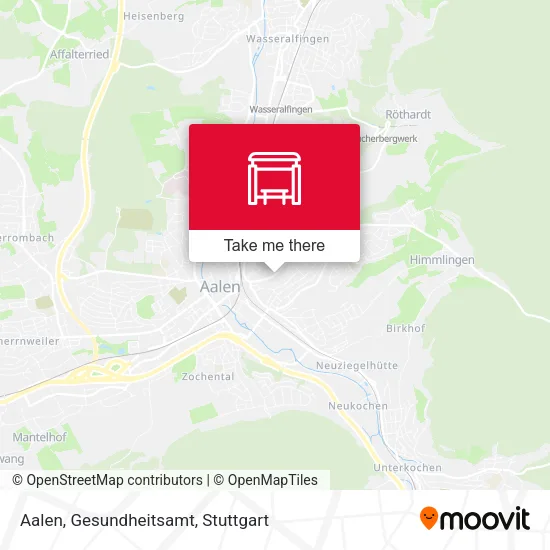 Карта Aalen, Gesundheitsamt