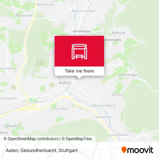 Карта Aalen, Gesundheitsamt