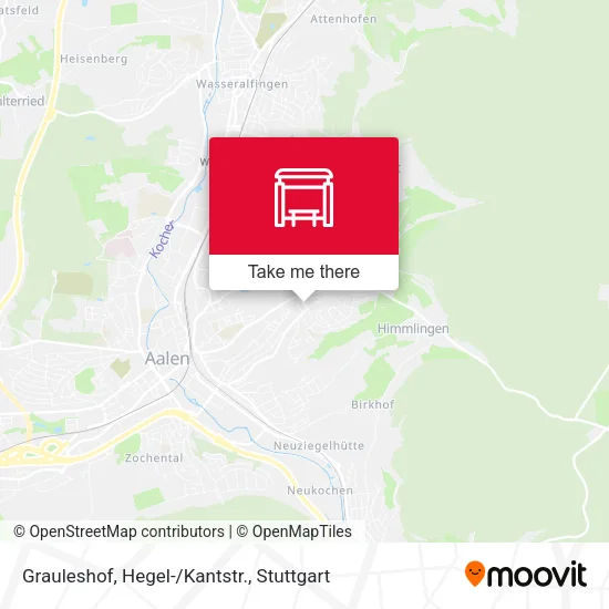 Карта Grauleshof, Hegel-/Kantstr.