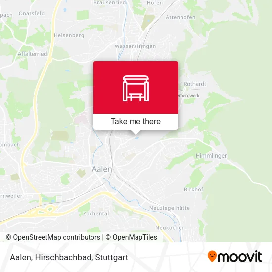Карта Aalen, Hirschbachbad