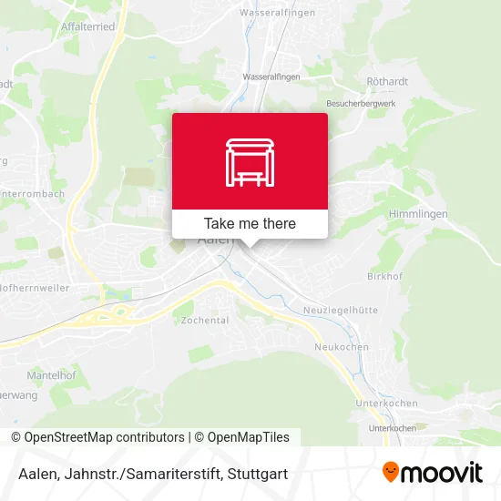 Карта Aalen, Jahnstr./Samariterstift