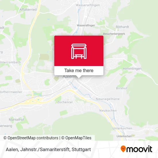 Карта Aalen, Jahnstr./Samariterstift