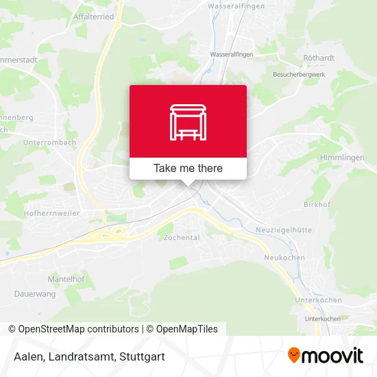 Карта Aalen, Landratsamt