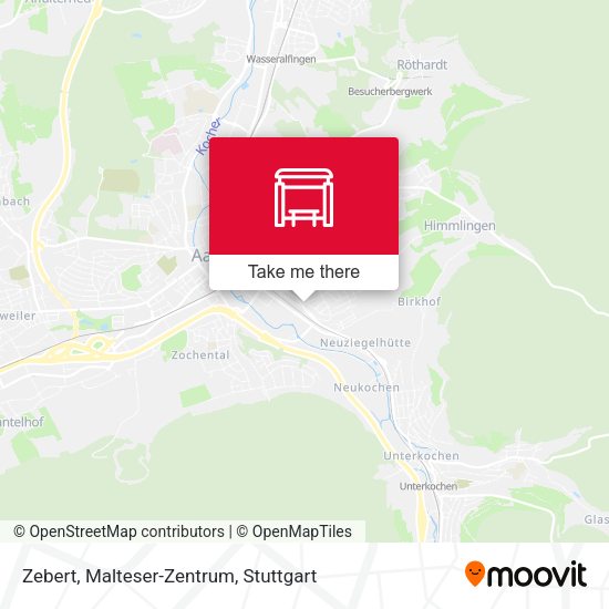 Карта Zebert, Malteser-Zentrum