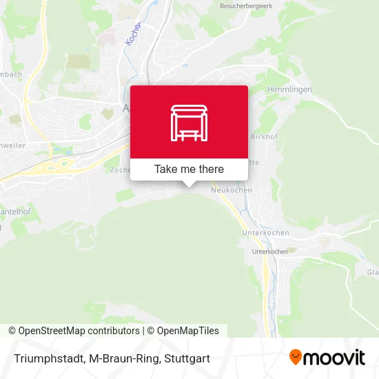 Карта Triumphstadt, M-Braun-Ring