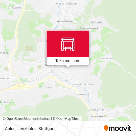 Карта Aalen, Lenzhalde