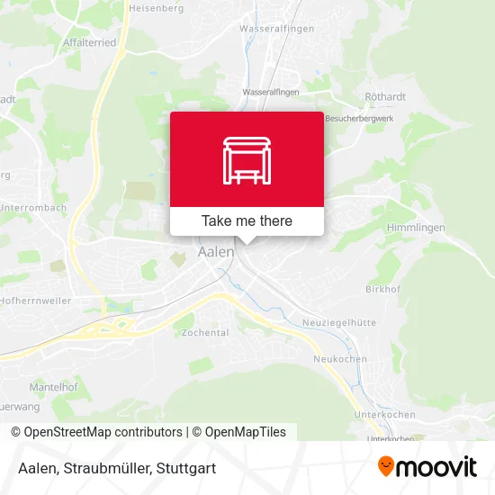 Карта Aalen, Straubmüller