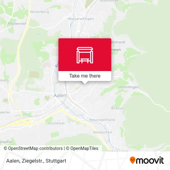 Карта Aalen, Ziegelstr.
