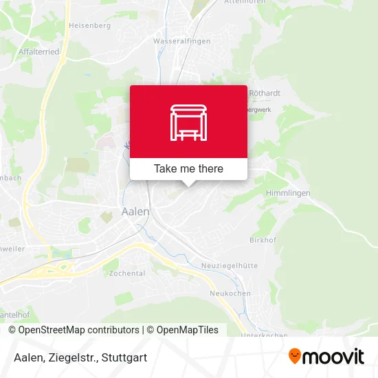 Карта Aalen, Ziegelstr.
