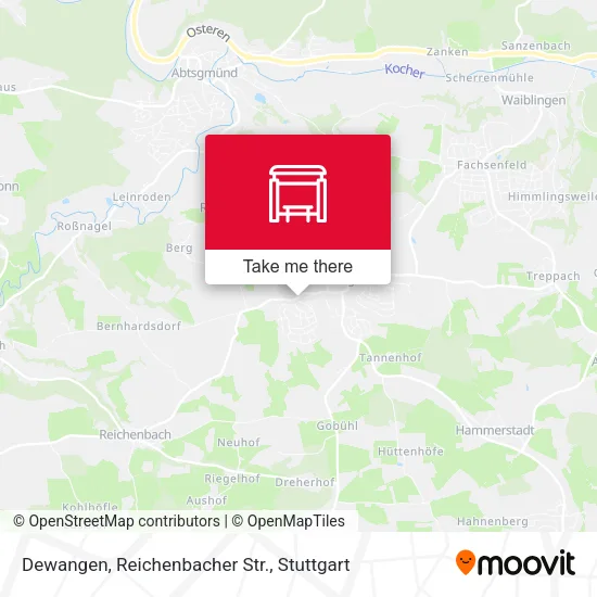 Карта Dewangen, Reichenbacher Str.