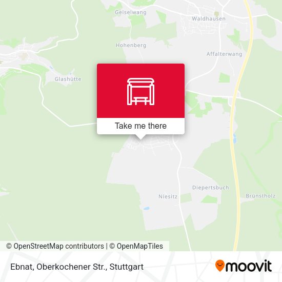 Ebnat, Oberkochener Str. map