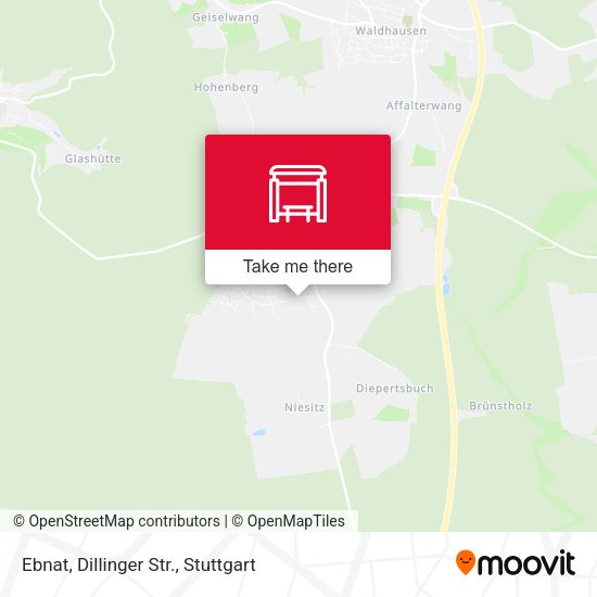 Карта Ebnat, Dillinger Str.