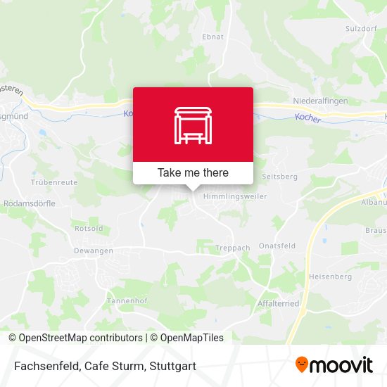 Fachsenfeld, Cafe Sturm map