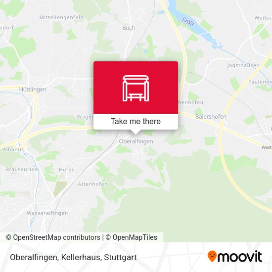 Oberalfingen, Kellerhaus map