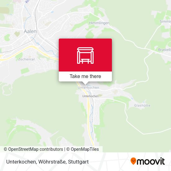 Карта Unterkochen, Wöhrstraße