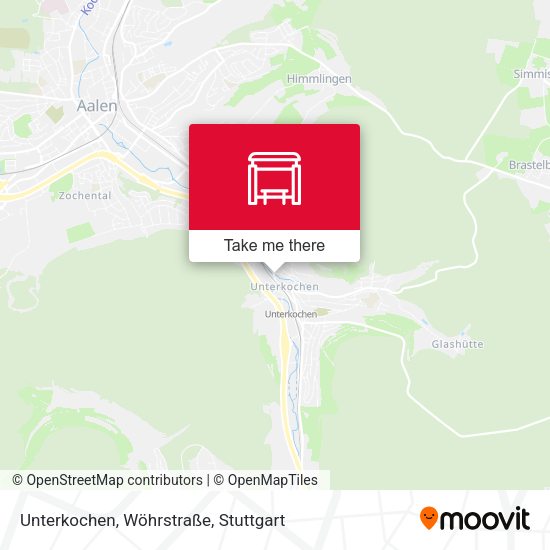 Карта Unterkochen, Wöhrstraße