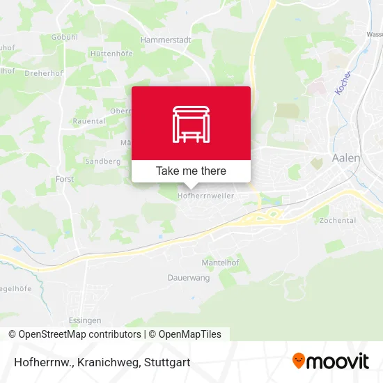 Карта Hofherrnw., Kranichweg