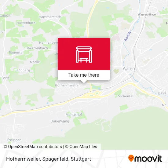 Карта Hofherrnweiler, Spagenfeld