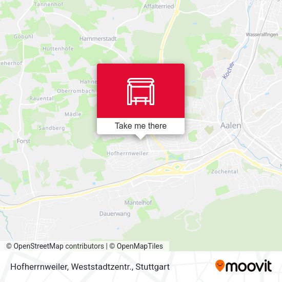 Карта Hofherrnweiler, Weststadtzentr.