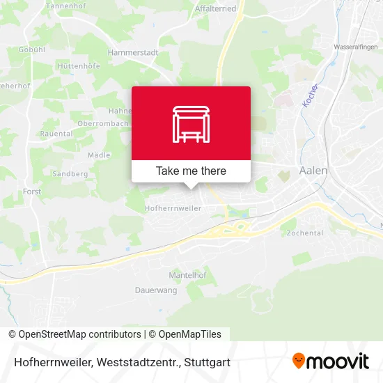 Карта Hofherrnweiler, Weststadtzentr.