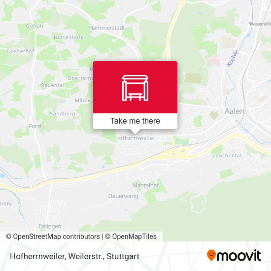 Hofherrnweiler, Weilerstr. map