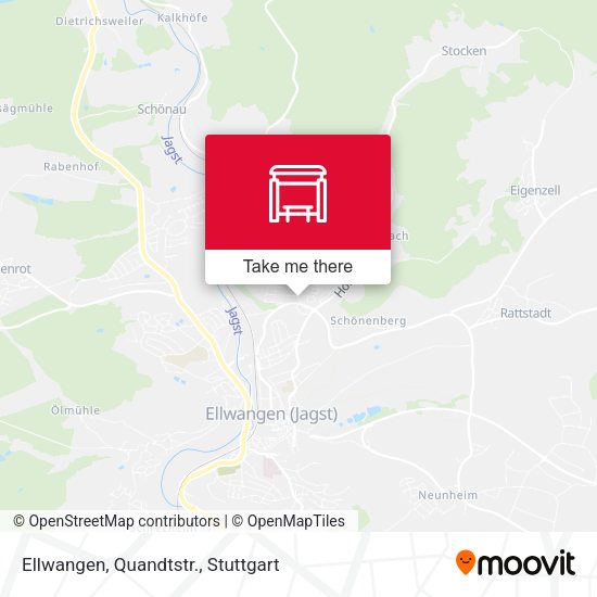 Ellwangen, Quandtstr. map