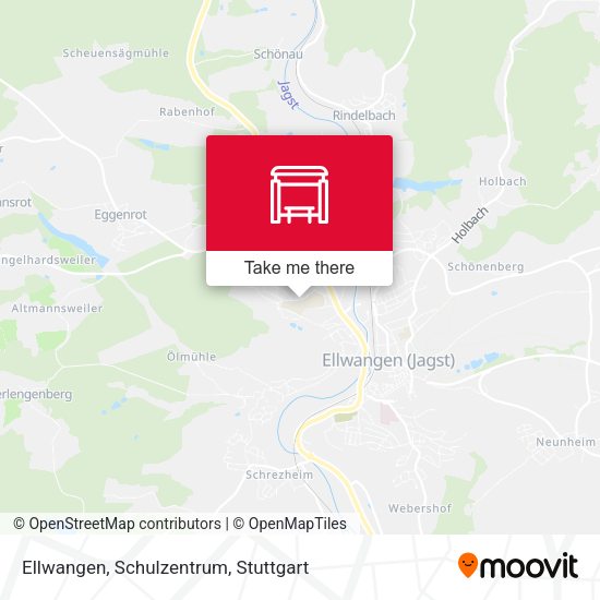 Ellwangen, Schulzentrum map