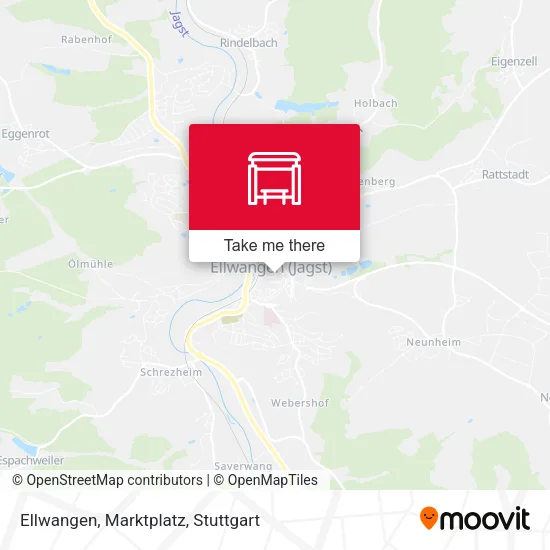 Карта Ellwangen, Marktplatz