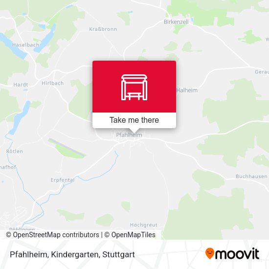 Pfahlheim, Kindergarten map