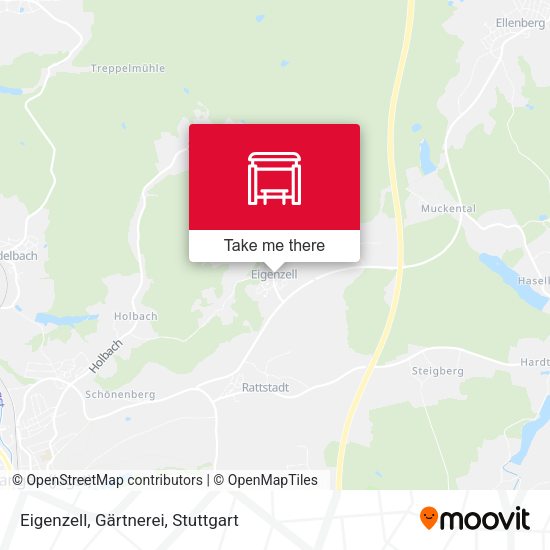 Eigenzell, Gärtnerei map