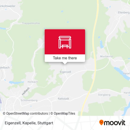 Eigenzell, Kapelle map