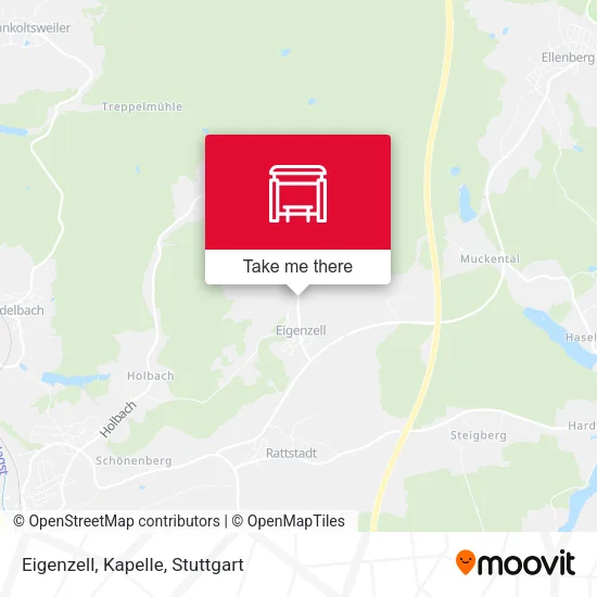 Карта Eigenzell, Kapelle