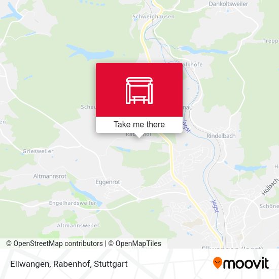 Карта Ellwangen, Rabenhof