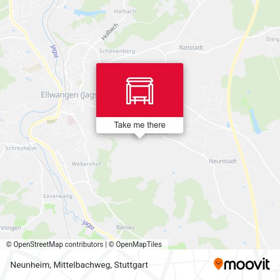 Neunheim, Mittelbachweg map