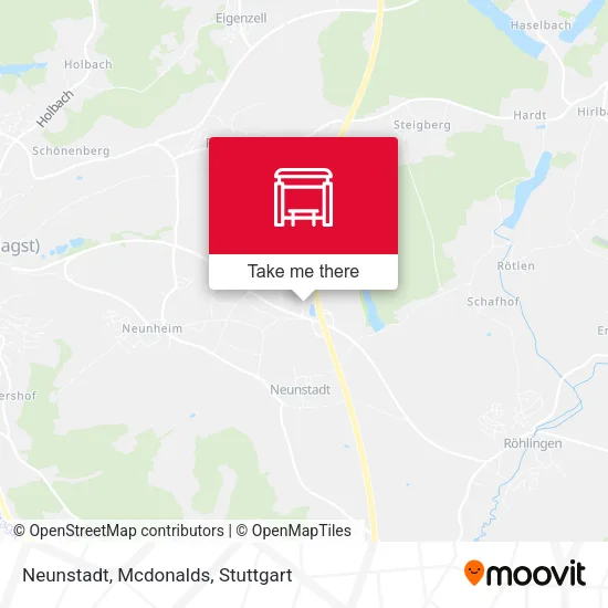 Карта Neunstadt, Mcdonalds