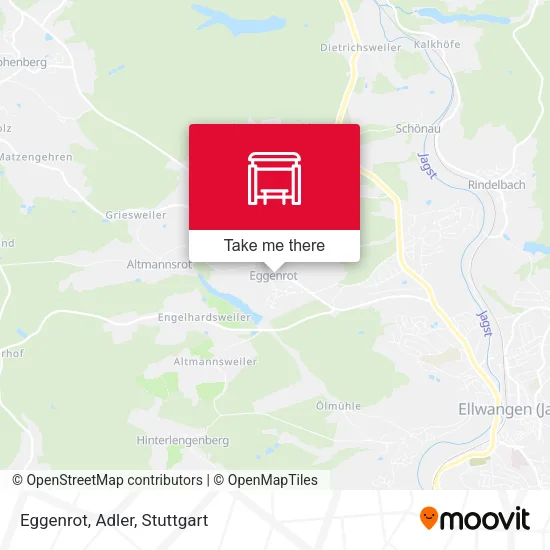 Карта Eggenrot, Adler