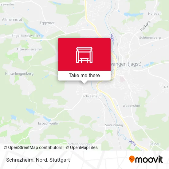 Карта Schrezheim, Nord