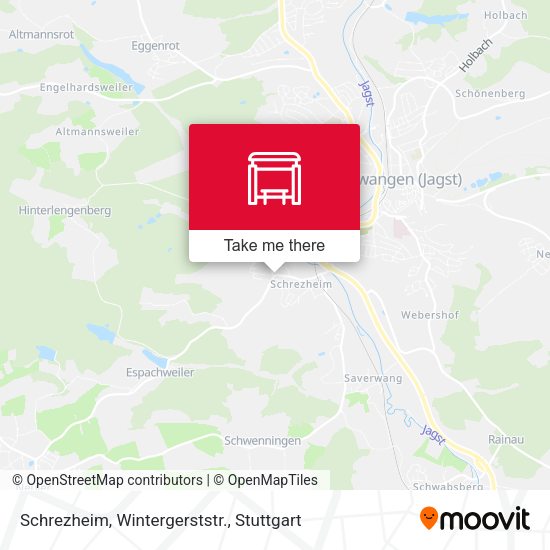 Карта Schrezheim, Wintergerststr.
