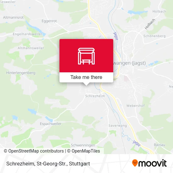 Карта Schrezheim, St-Georg-Str.