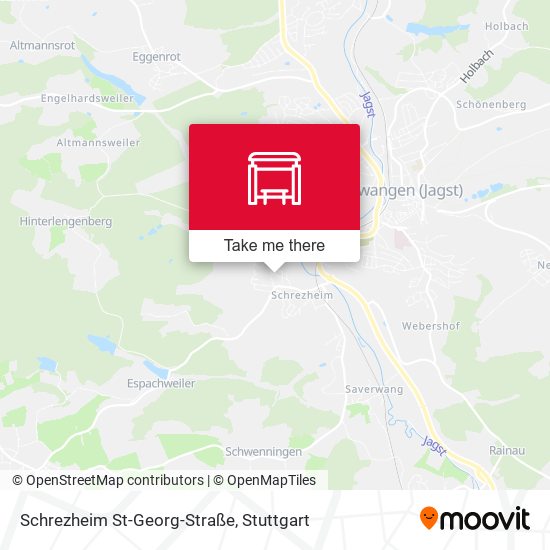 Schrezheim St-Georg-Straße map