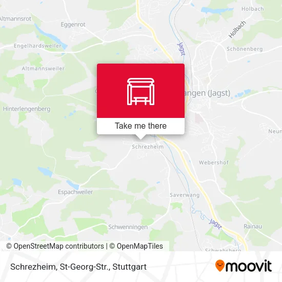Карта Schrezheim, St-Georg-Str.