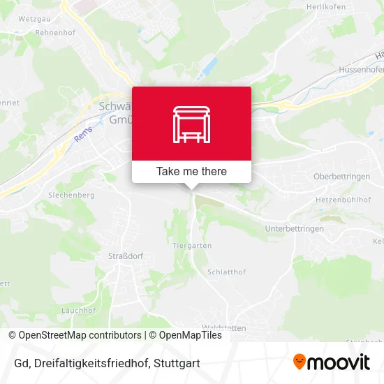 Карта Gd, Dreifaltigkeitsfriedhof