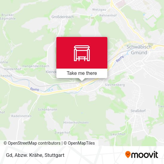 Gd, Abzw. Krähe map