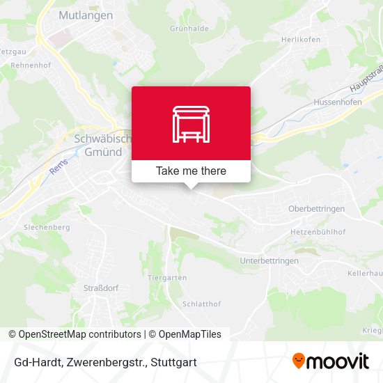 Gd-Hardt, Zwerenbergstr. map