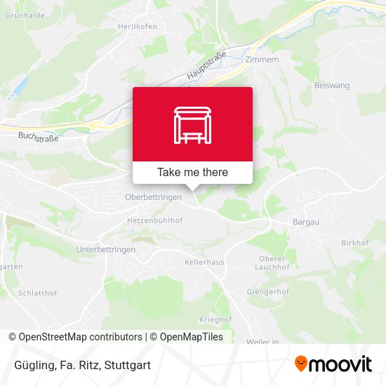 Карта Gügling, Fa. Ritz