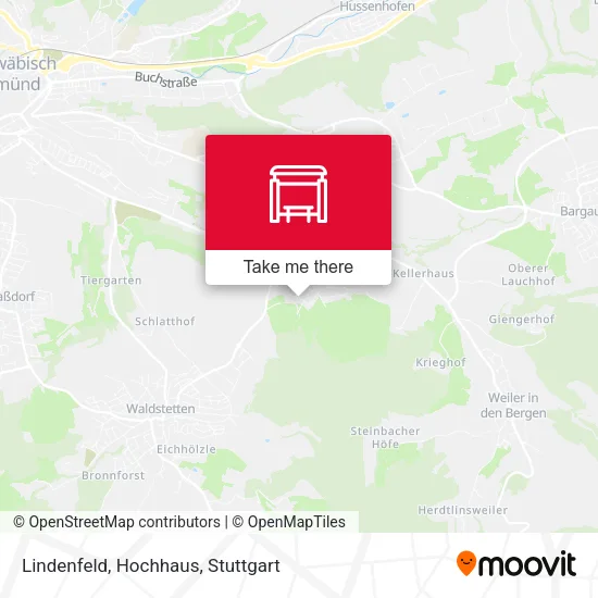 Lindenfeld, Hochhaus map
