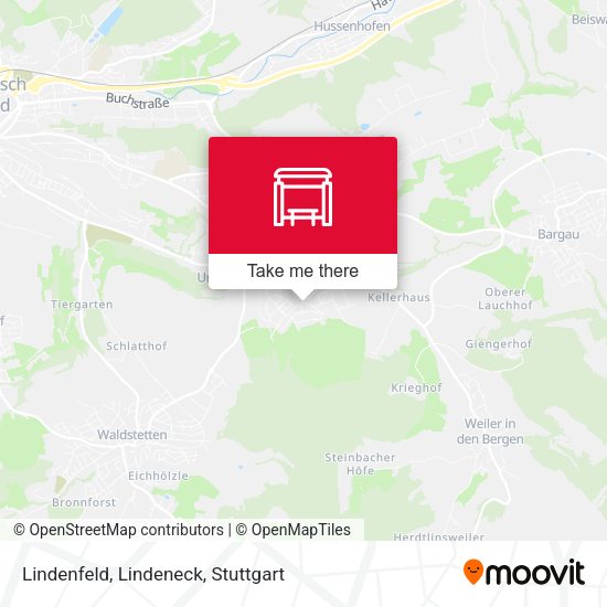 Lindenfeld, Lindeneck map
